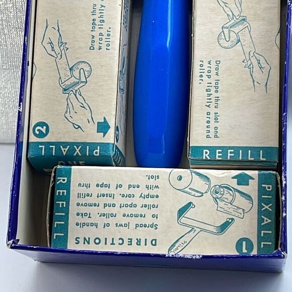 Vintage 1950’s Pixall lint remover + refills original box. - Picture 10 of 10